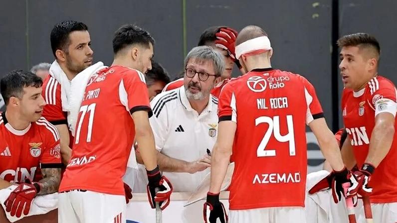 Edu Castro orienta equipa de hóquei em patins do Benfica
