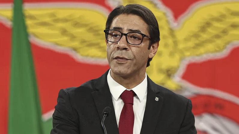 Rui Costa, presidente do Benfica