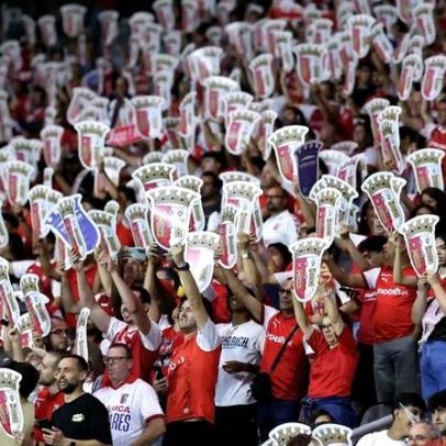 Mais de 20 mil adeptos nas bancadas no Sp. Braga-Sporting