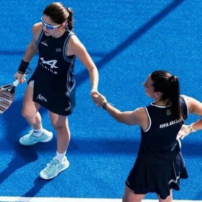 Sofia Araújo eliminada nos quartos de final do Gijón Premier Padel P2