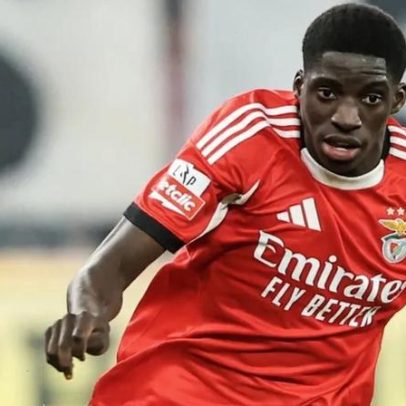 Daniel Banjaqui atinge maioridade e pode assinar renovação com o Benfica