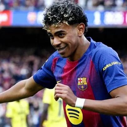 Lamine Yamal comenta pressão para marcar 100 golos aos 16 anos