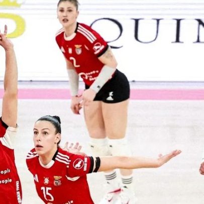 Benfica vence Sp. Braga no voleibol feminino no terceiro duelo