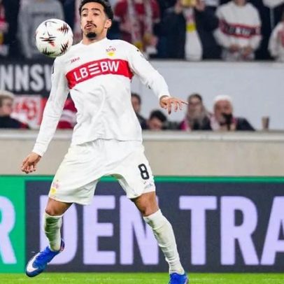 Tiago Tomás acompanha goleada do Estugarda contra o Wolfsburgo
