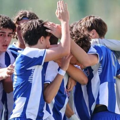 FC Porto mantém liderança nos iniciados, Benfica não desarma