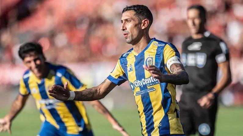 Di Mária marca no clássico frente ao Newell's Old Boys