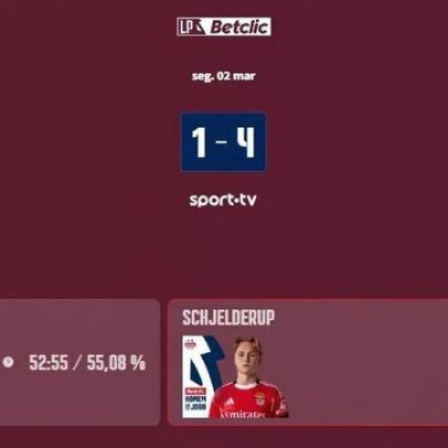 Liga Portugal justifica erro no resultado final de Gil Vicente-Benfica