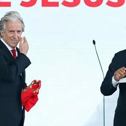Jorge Jesus e a hipótese de regressar ao Benfica em 2018/19, com Lage interino