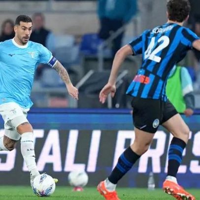 Lazio e Atalanta empatam na primeira mão das meias da Taça de Itália