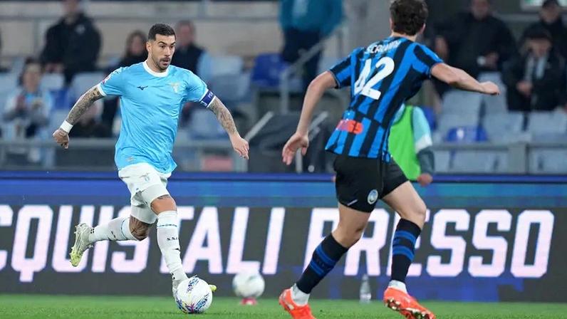 Lazio e Atalanta empatam na primeira mão das meias da Taça de Itália