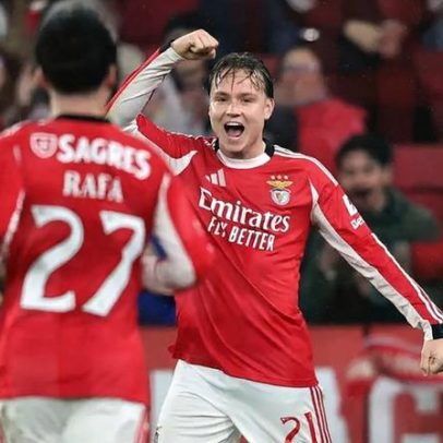 Benfica e Schjelderup discutem renovação de contrato