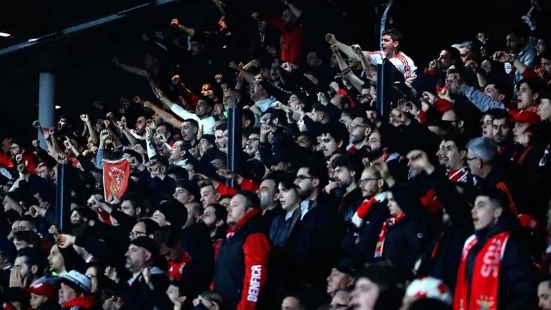 Adeptos do Benfica em Barcelos