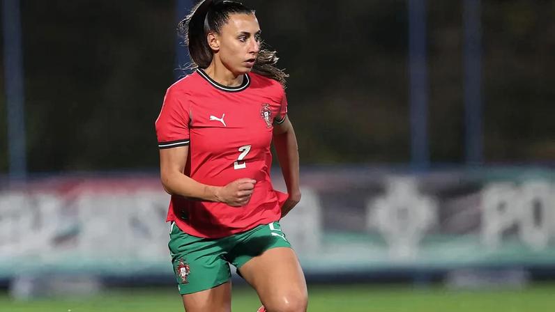 Catarina Amado ao serviço da Seleção Nacional