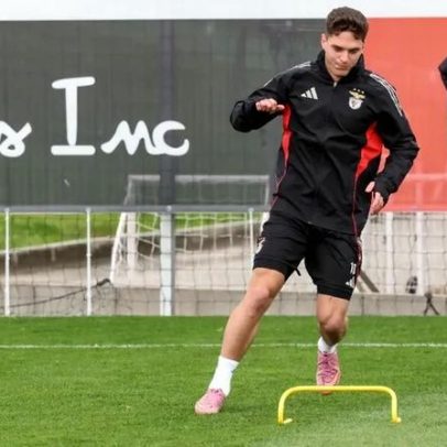 Sudakov treina sem limitações na preparação para Benfica-FC Porto