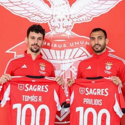Tomás Araújo completa 100 jogos pelo Benfica, revelando surpresa