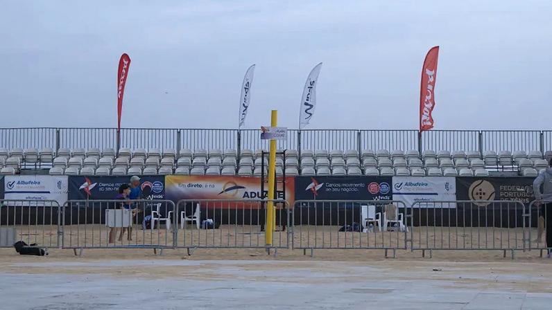 Albufeira Beach Tennis Tour anima a Praia dos Pescadores