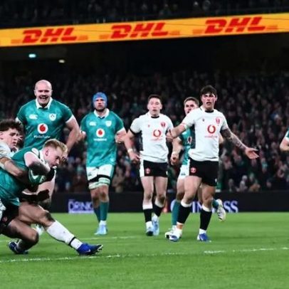 Irlanda vence País de Gales e obriga França a somar bónus