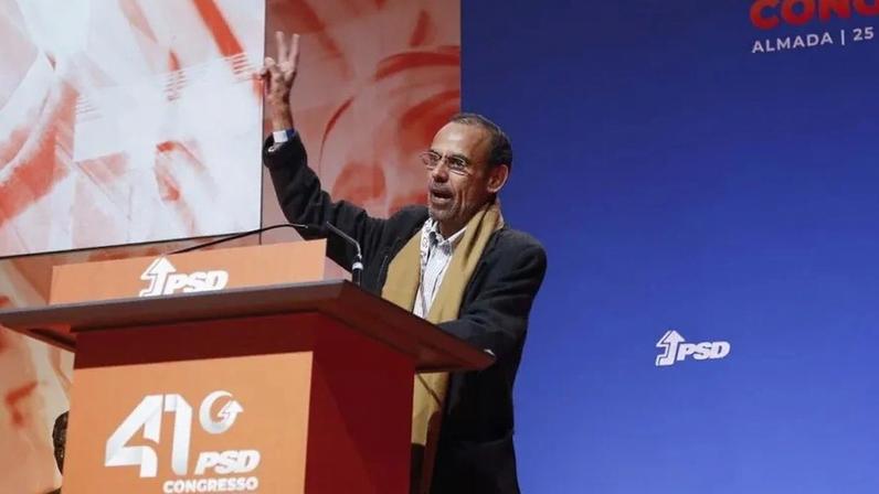 Nuno Morais Sarmento no 41.º Congresso Nacional do PSD, em 2023