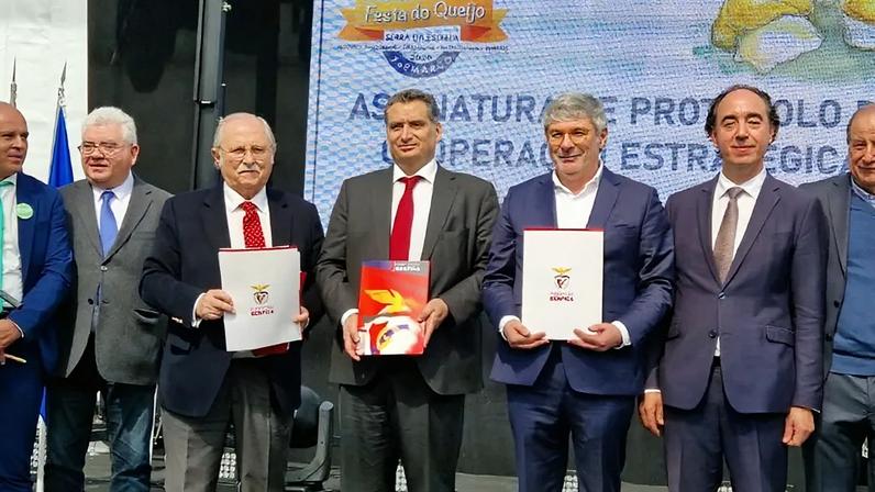 Benfica assina protocolo que prevê a reflorestação de 50 mil árvores em Oliveira do Hospital