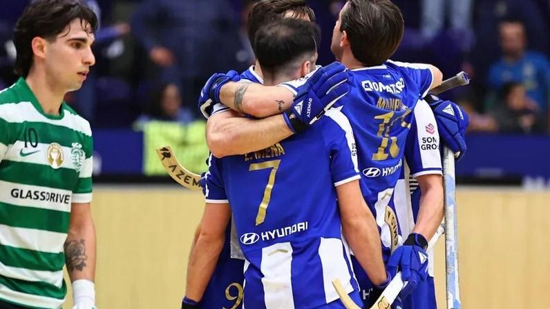 FC Porto venceu o Sporting em hóquei em patins