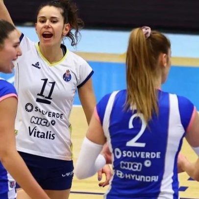 FC Porto vence a fase regular do campeonato feminino de voleibol