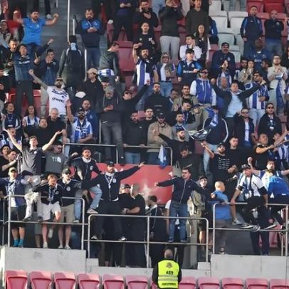 PSP identifica assistente por revista abusiva a adepta do FC Porto na Luz