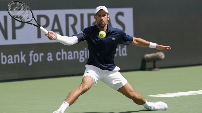 Djokovic avança em Indian Wells