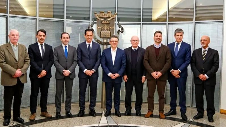 Presidente da FPF na autarquia