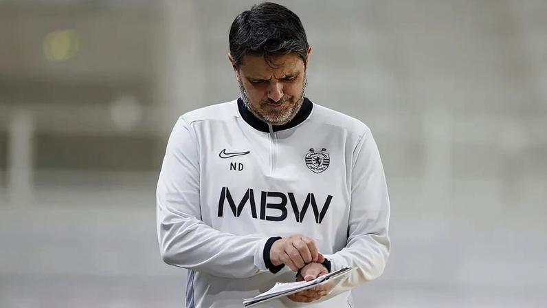 Nuno Dias, treinador de futsal do Sporting