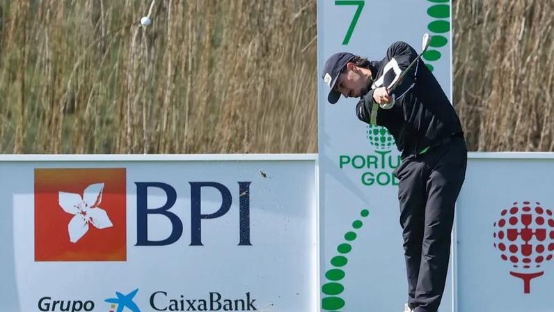 João Pereira, o melhor português, no top-10