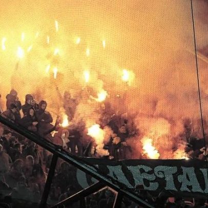 Insegurança antes do Ajax-Benfica: relatos de cenário perigoso que quase matou