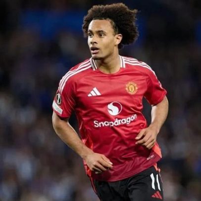 Zirkzee quer sair do Manchester United