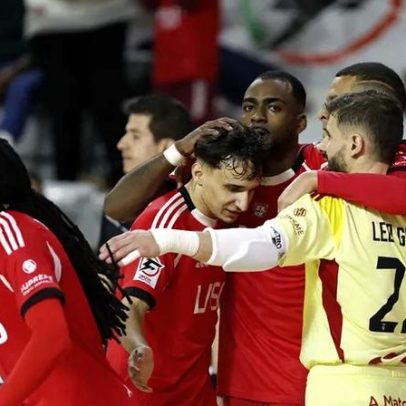 Benfica vence Rio Ave e avança às meias-finais da Taça da Liga de futsal