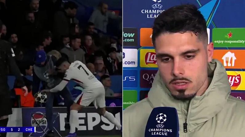 Pedro Neto pede desculpa a apanha-bolas