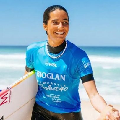 Teresa Bonvalot está a três heats da qualificação para o World Tour 2026