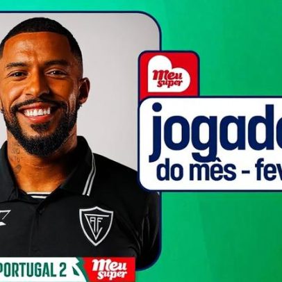 André Clóvis é jogador do mês da 2.ª Liga pela terceira vez nesta época