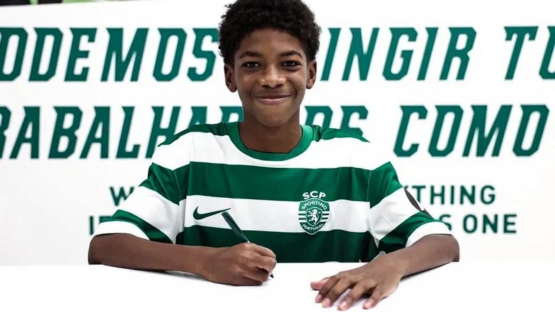 Diego Veiga, jovem promessa, assina pelo Sporting e reforça a formação do clube