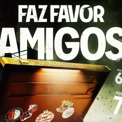 Eredivisie reage com humor à ultrapassagem de Portugal no ranking