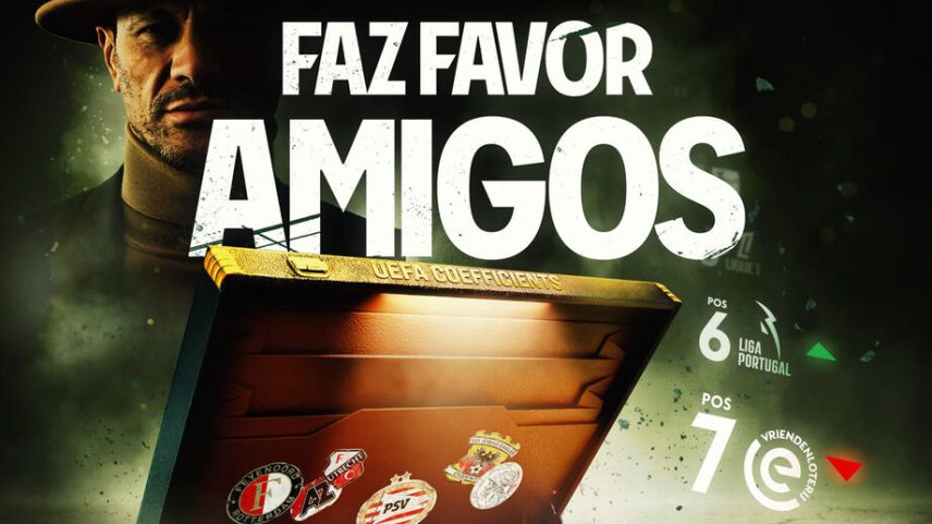 Eredivisie reage com humor à ultrapassagem de Portugal no ranking