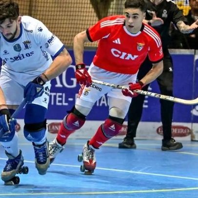 Benfica vence em Barcelos e mantém invicto na Champions de hóquei