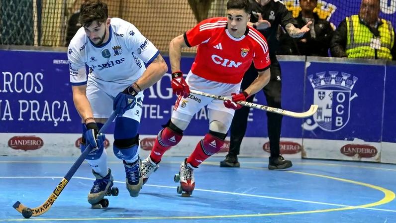 Benfica vence em Barcelos e mantém invicto na Champions de hóquei