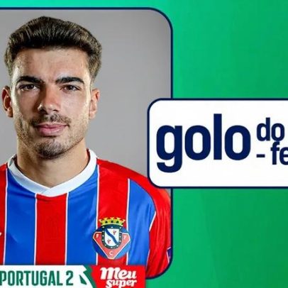 Gabi Pereira conquista golo do mês de fevereiro da 2ª Liga