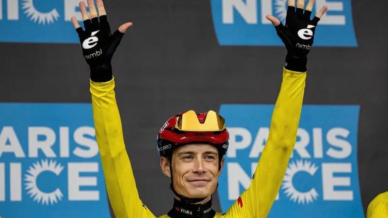Harold Tejada vence a sexta etapa do Paris-Nice após fuga