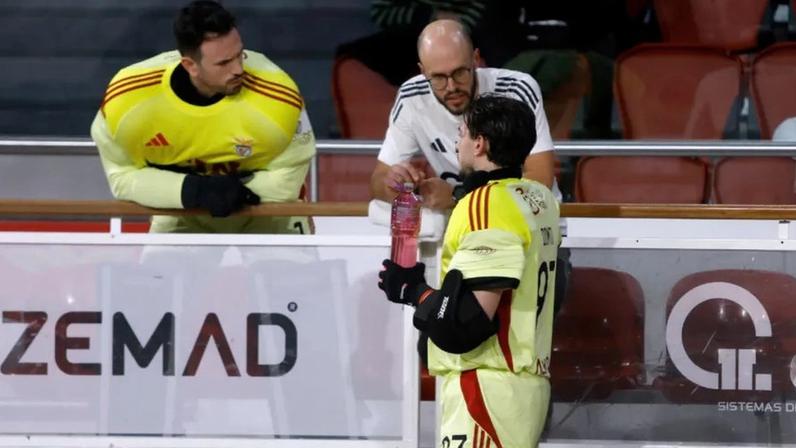 Dupla Pedro Henriques e Conti Acevedo mantêm baliza do Benfica
