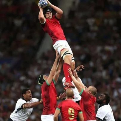 José Madeira na final do Rugby Europe Championship