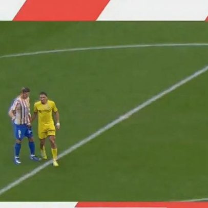 Defesa do Getafe vê vermelho por toque inadequado a avançado do Atlético