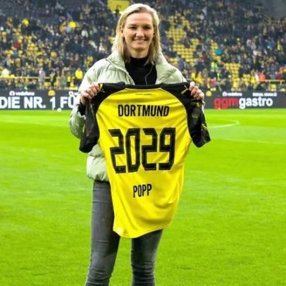 Alex Popp assina pela Borussia Dortmund 3ª divisão após 14 épocas no Wolfsburgo