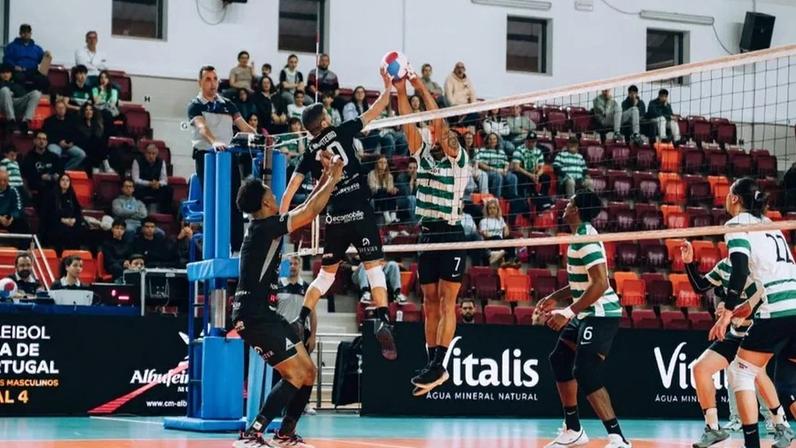 Sporting vence Ac. Espinho e vai à final da Taça de Portugal de voleibol