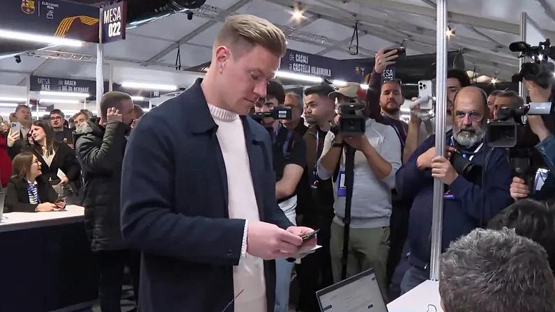 Ter Stegen impedido de votar nas eleições do Barcelona