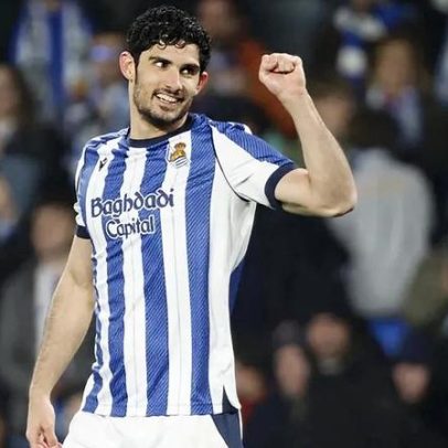 Guedes faz bis na vitória da Real Sociedad sobre Osasuna